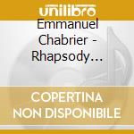 Emmanuel Chabrier - Rhapsody Espana For Orchestra cd
