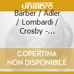 Barber / Adler / Lombardi / Crosby - Sculpting Air: Modern Works For Wind Instruments cd