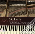 Lee Actor - Piano Concerto: Symphony No. 3 & Divertimento