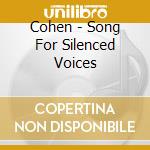 Cohen - Song For Silenced Voices cd