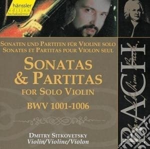 Johann Sebastian Bach - Sonate E Partite Per Violino Solo Bwv 1001 - 1006 (2 Cd) cd musicale di Bach J.S.