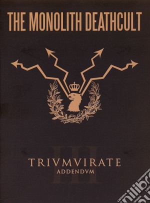 Monolith Deathcult - Trivmvirate (Cd+Book) cd musicale di Monolith Deathcult