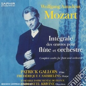 Wolfgang Amadeus Mozart - Integrale Delle Opere Per Flauto E Orchestra (2 Cd) cd musicale di Wolfgang ama Mozart