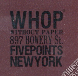 Whop - Without Paper - Five Points New York cd musicale di Artisti Vari