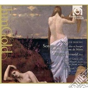 Claude Debussy - Sonata Per Flauto, Viola E Arpa, Syrinx,la Flute De Pan (con Voce Recitante) cd musicale di Claude Debussy