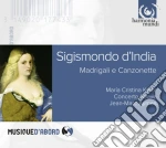 Sigismondo D'India - Madrigali E Canzonette cd