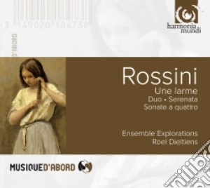 Gioacchino Rossini - Une Larme, Duetto Per Violoncello E Contrabbasso, Sonate A Quattro N.3 E N.6 cd musicale di Rossini Gioachino