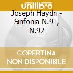 Joseph Haydn - Sinfonia N.91, N.92 cd
