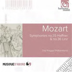 Wolfgang Amadeus Mozart - Symphony No.35 K 385 haffner, N.36 K 425 linz cd musicale di Wolfgang Amadeus Mozart