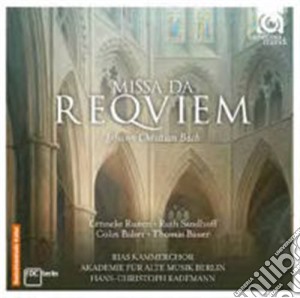 Johann Christian Bach - Missa Da Requiem (t 208 / 5) , Miserere (t 207 / 5) cd musicale di Bach johann christia