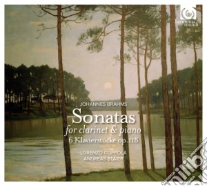 Johannes Brahms - Sonate Per Clarinetto (nn.1 E 2 Op.120), 6 Klavierstücke Op.118 - Staier Andreas Fp cd musicale di Johannes Brahms
