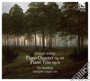 Johannes Brahms - Quartetto Per Pianoforte E Archi N.3 Op.30, Trio N.1 Op.8 (Vers.originale,1854) cd musicale di Brahms