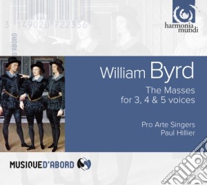 William Byrd - The Masses For 3,4 & 5 Voices - Messe A 3, 4, E 5 Voci cd musicale di Byrd William