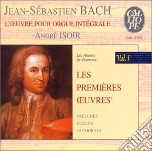 Johann Sebastian Bach - L'Oeuvre Pour Orgue Integrale Vol. 1 - Andre' Isoir cd musicale di Johann Sebastian Bach