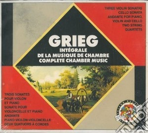 Edvard Grieg - Integrale De La Musique De Chambre (3 Cd) cd musicale di Grieg Edvard
