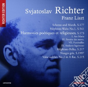 Franz Liszt - Scherzo E Marcia S 177, Mephisto Waltz N.1 S 514, Ave Maria S 182 cd musicale di Franz Liszt