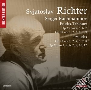 Sergej Rachmaninov - Etudes-tableaux E Preludi cd musicale di Rachmaninov Sergei