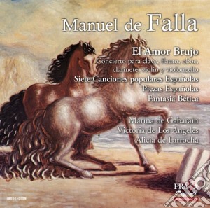 Manuel De Falla - El Amor Brujo, Concerto Per Pianoforte, Oboe, Clarinetto, Violino E Violoncello- Ansermet Ernest (Sacd) cd musicale di Falla Manuel De