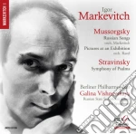 Modest Mussorgsky / Igor Stravinsky - Quadri Di Un'Esposizione, Russian Songs (Sacd) cd