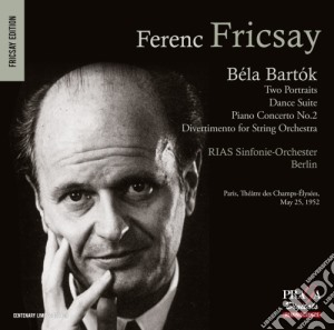 Bela Bartok - Concerto Per Pianoforte N.2, 2 Portraits Op.5, Divertimento Sz 113, Dance Suite- Fricsay Ferenc (Sacd) cd musicale di Bartok Bela