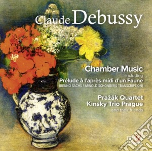 Claude Debussy - Musica Da Camera - Prelude A l'Apres-midi D'un Faune (trascr. Sachs) - Quartetto Prazak (Sacd) cd musicale di Debussy Claude