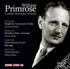 William Primrose - A 20th Century Violist cd musicale di William Primrose