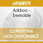 Ackboo - Invincible cd musicale di Ackboo
