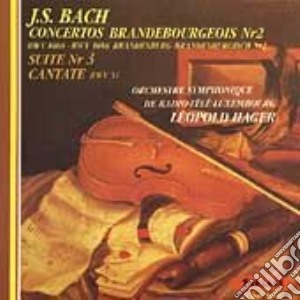 Johann Sebastian Bach - Concertos Brandebourgeois No. 2 cd musicale di Johann Sebastian Bach