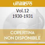 Vol.12 1930-1931 cd