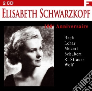 Elisabeth Schwarzkopf - Elizabeth Schwarzkopf: 100 Anniversaire (2 Cd) cd musicale di Mozart/Lehar/Puccini/Strauss/Korngold/Orff/Bach/Schubert/Mendelssohn/Schumann/Mahler/Wolf