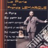 Francis Lemarque - Le Paris De cd