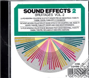 Sound Effects - Bruitages Vol.2 cd musicale