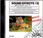 Sound Effects: Bruitages Vol.15 Animaux Sauvages cd