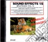 Sound Effects: Bruitages Vol.15 Animaux Sauvages cd