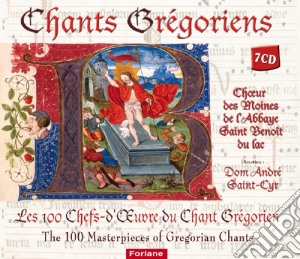 Moines De St Benoit Du Lac - Chant Gregoriens: Les 100 Chefs-D'Oeuvres (7 Cd) cd musicale