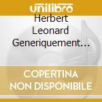 Herbert Leonard Generiquement Votre cd