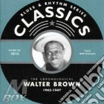 Walter Brown - 1945-1947 cd