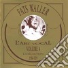 Fats Waller - Lart Vocal 1934-1939 cd