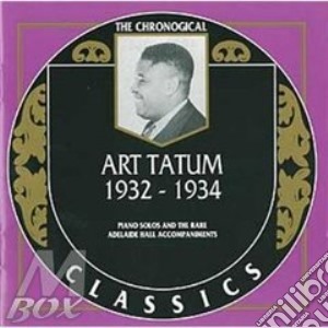 1932-1934 cd musicale di ART TATUM