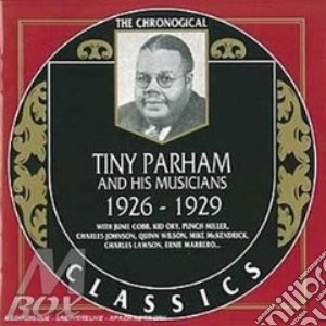 1926-1929 cd musicale di TINY PARHAM AND HIS