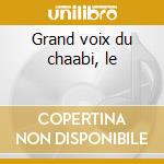 Grand voix du chaabi, le cd