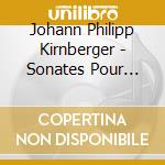 Johann Philipp Kirnberger - Sonates Pour Flute Traversiere cd