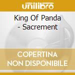 King Of Panda - Sacrement cd