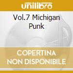 Vol.7 Michigan Punk cd musicale di SIXTIES ARCHIVES VOL