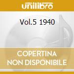 Vol.5 1940 cd musicale di CHRISTIAN CHARLIE