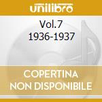 Vol.7 1936-1937 cd