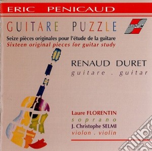 Eric Penicaud - Sixteen Original Pieces For Guitar Study cd musicale di Penicaud, Eric
