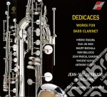 Jean-Marc Fessard: Dedicaces - Works For Bass Clarinet cd