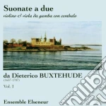 Buxtehude Dietrich - Suonate A Due Dalle Opp.1 E 2, Per Violino, Viola Da Gamba E Clavicembalo cd