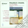 Maurice Ohana - Livre Des Prodiges cd